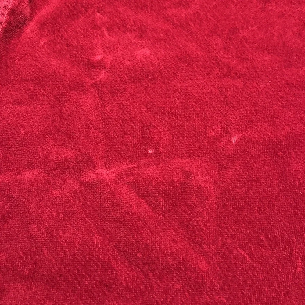 RITZ Hand towel red 100% cotton rectangle classic‎ modern holiday Christmas Ball